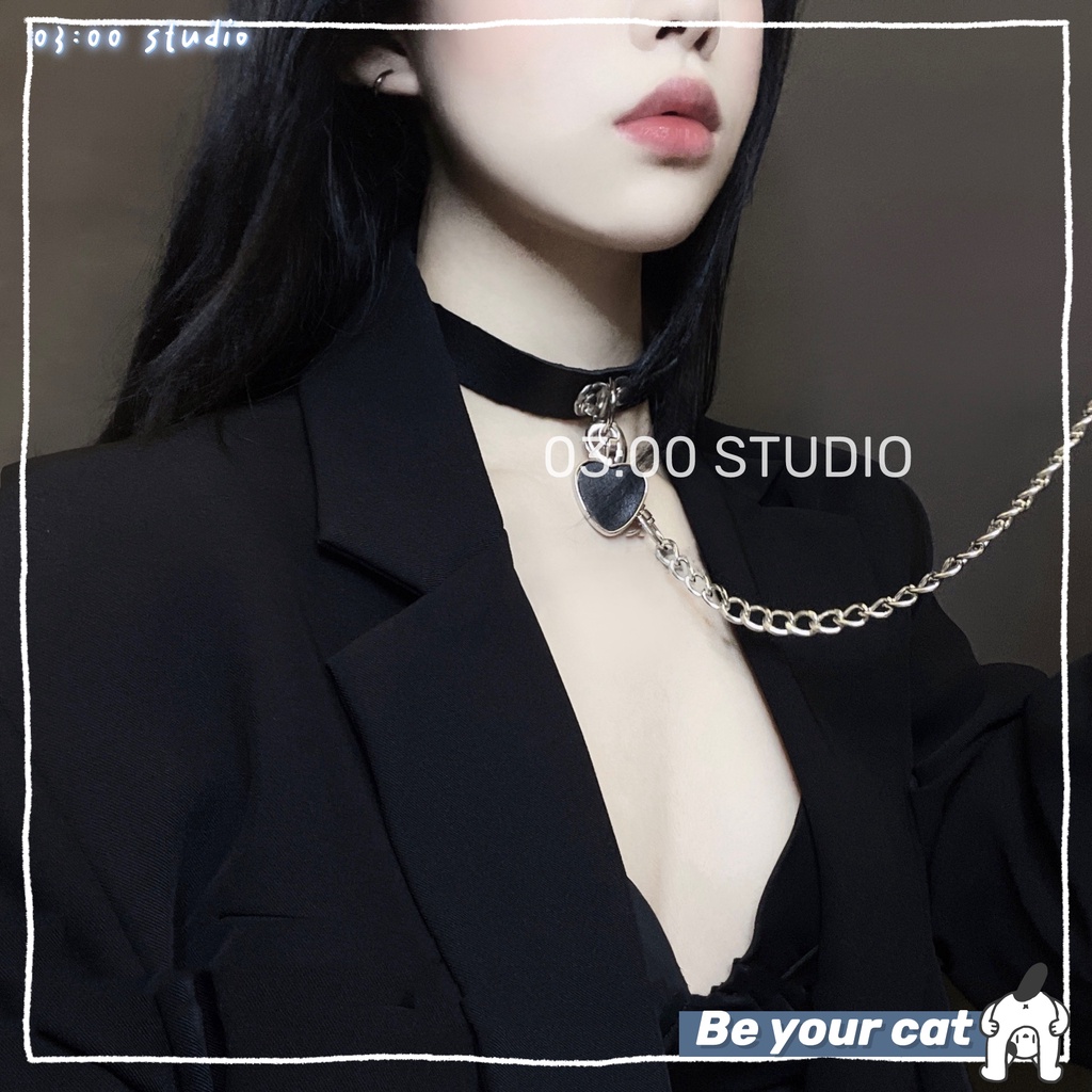 Be Your cat dây chuyền tình yêu--Có thể kết hợp với bất kì váy ngủ nào của shop