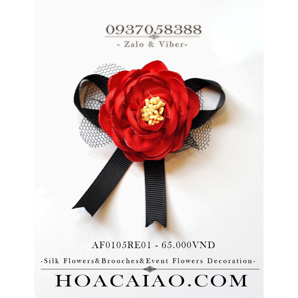 Nơ hoa cài áo AF0105RE01