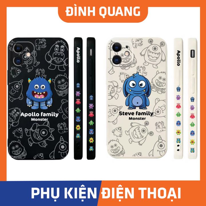 Ốp lưng iphone blue monster 6plus/6/6splus/7/7plus/8/8plus/x/xr/xs/11/12/pro/max/plus/promax - ĐQ Store