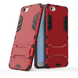 Ốp lưng Vivo Y71 - Ốp chống sốc Iron Man 2 lớp bảo vệ máy - chân chống lưng máy tiện lợi