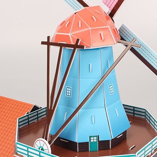 Mô hình giấy 3D Cubicfun - Dutch Windmill - MC219h