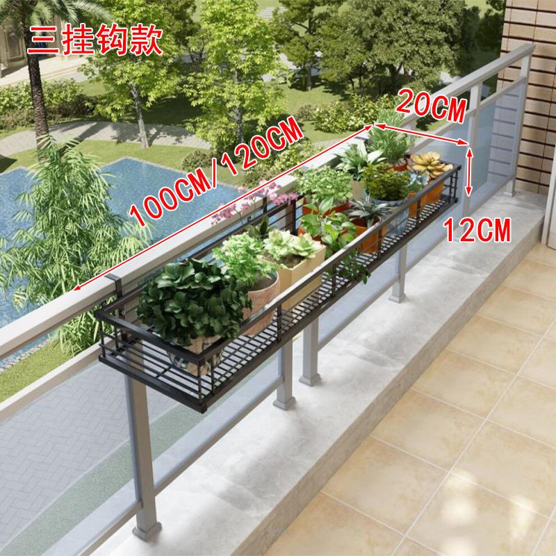 Bán trước☎Giá treo hoa ban công Kệ tường Phong cách Châu Âu Sắt mỹ thuật Chlorophytum Xanh mọng nước để chậu