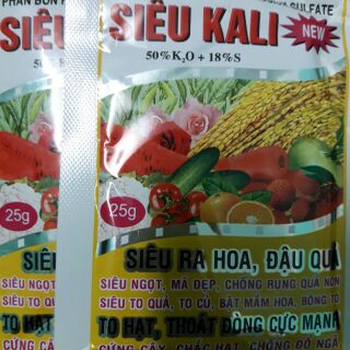 Siêu kali gói 25g combo 2 gói