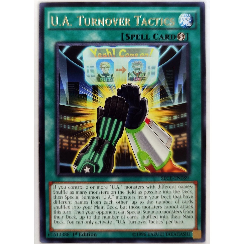 [Thẻ Yugioh] U.A. Turnover Tactics |EN| Rare