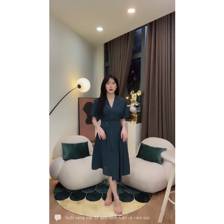 Đầm Vải không nhăn Loan Lâm