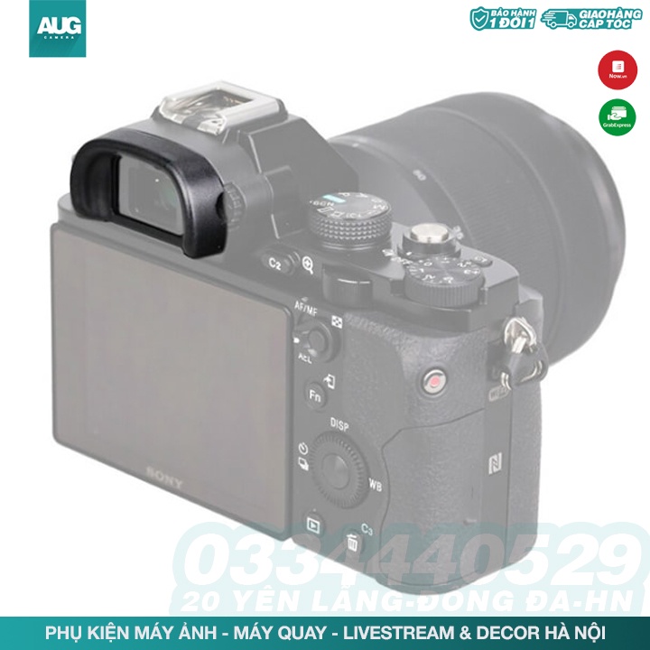 Mặt nạ ngắm SONY  A7/A7R/A7S/M2/II A58 A7R2 A73 A7III A72 EyeCup   - AUG Camera Hà Nội