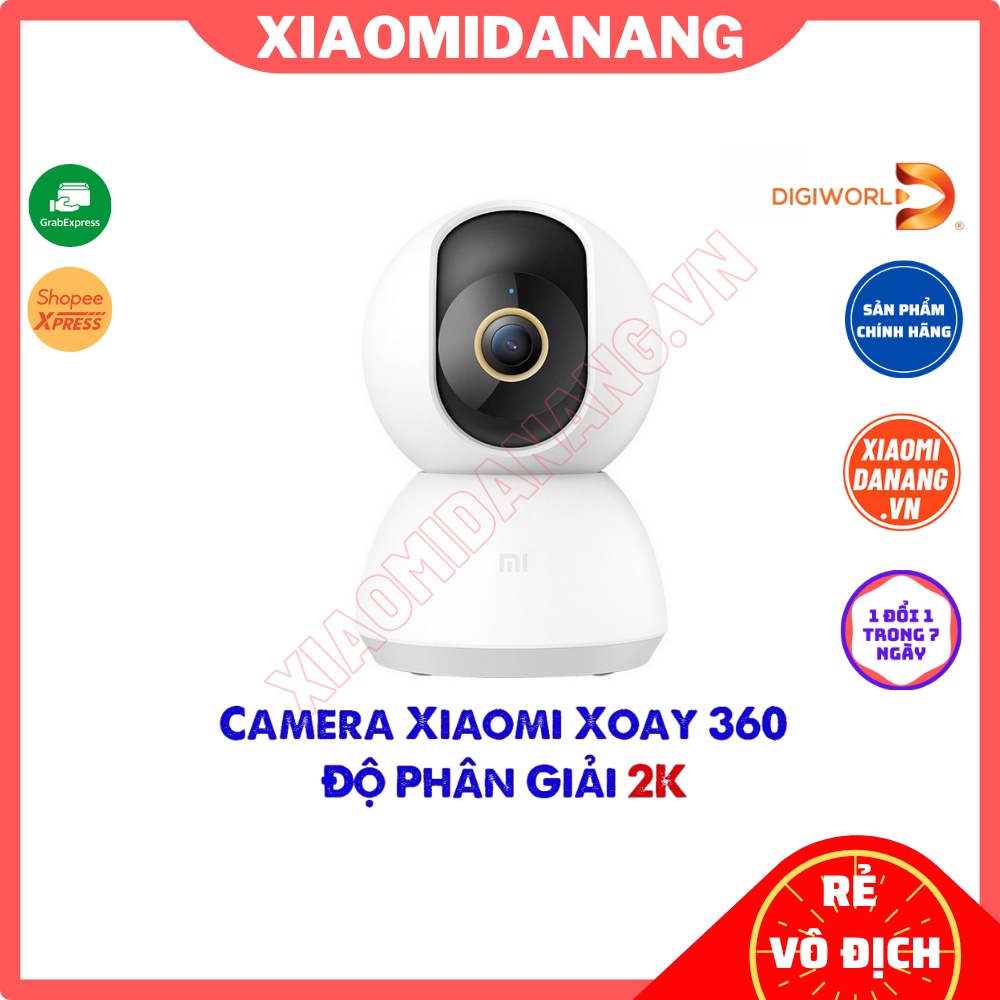 Camera Xiaomi Mi home Security 360 độ 2K 1296P | BẢO HÀNH 12 THÁNG