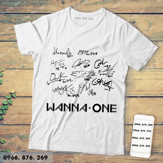 Áo in hình Wanna-one theo yêu cầu