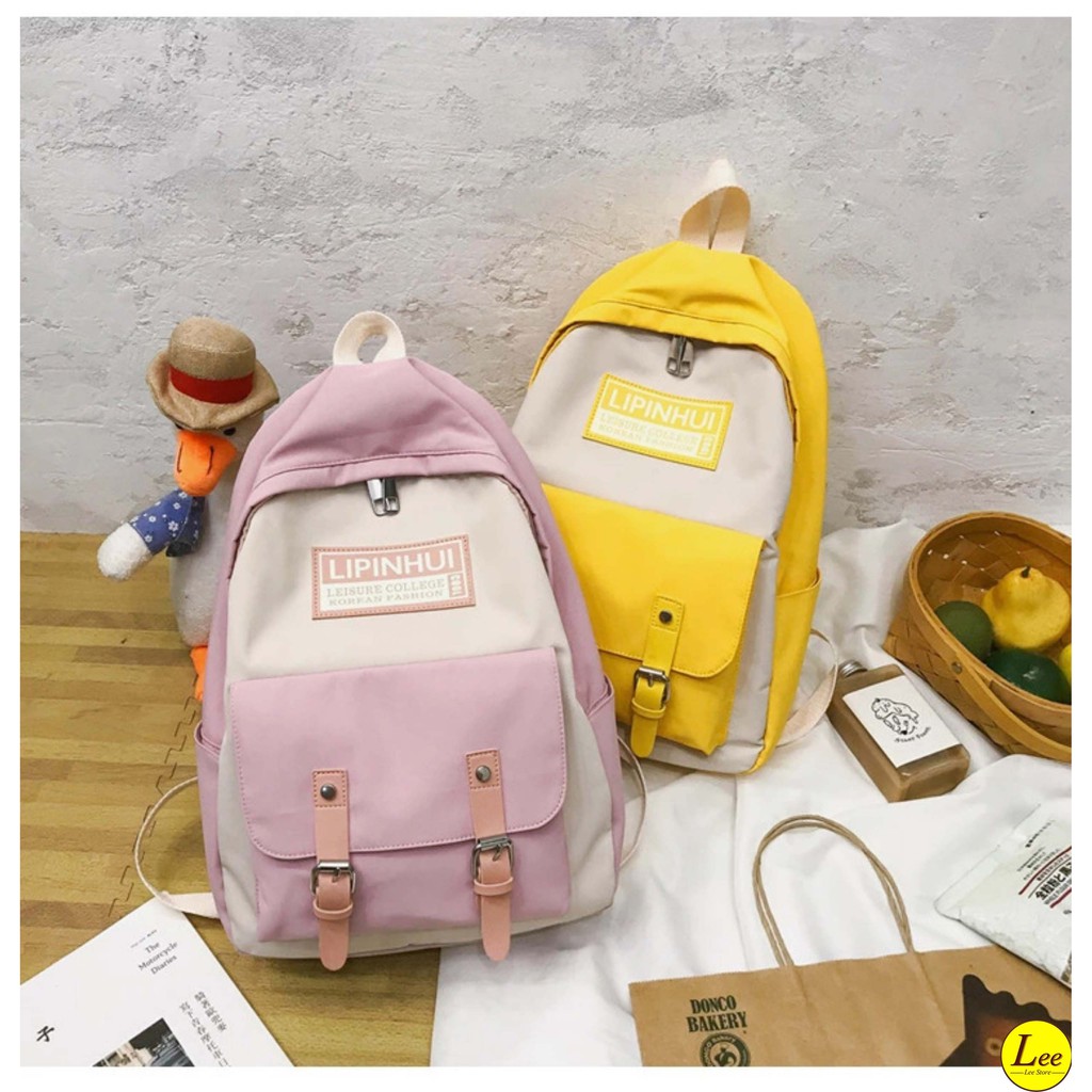 Balo thời trang ulzzang siêu xinh chất đẹp chống thấm nước vừa laptop 14inch,A4-Z031