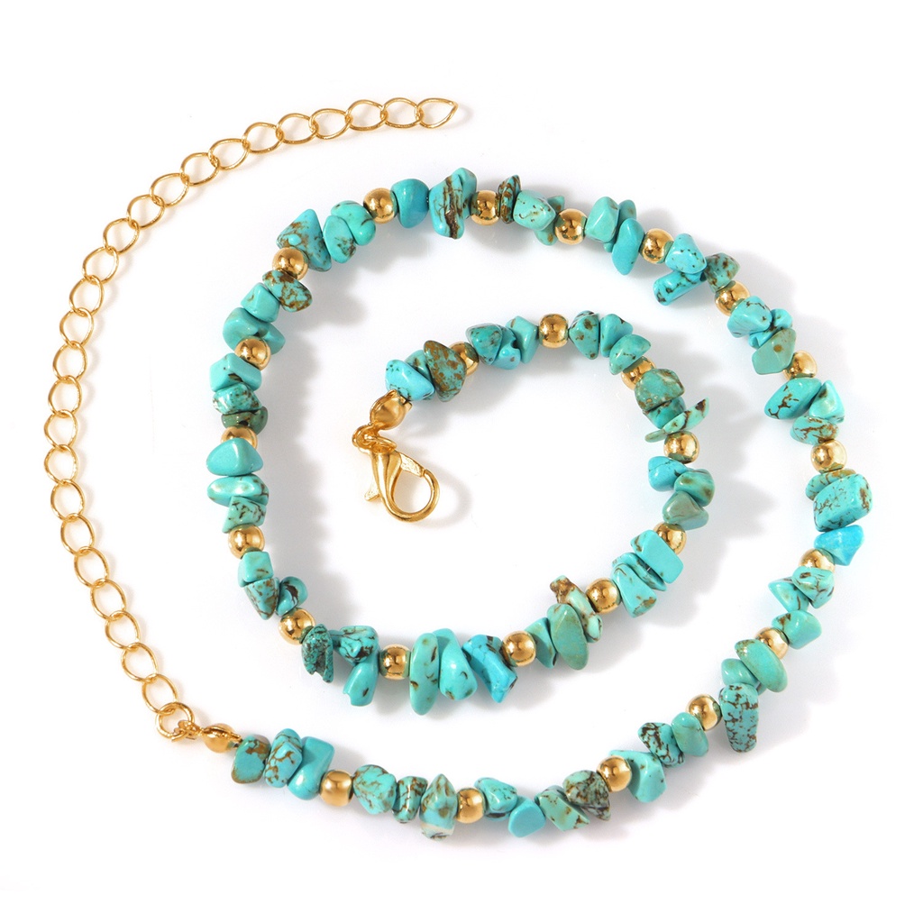 (0272) Vòng Cổ Choker Đính Đá Và Pha Lê Phong Cách Bohemian
