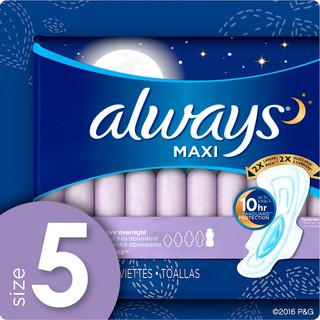 Băng vệ sinh ban đêm Always Maxi (gói 54 miếng)