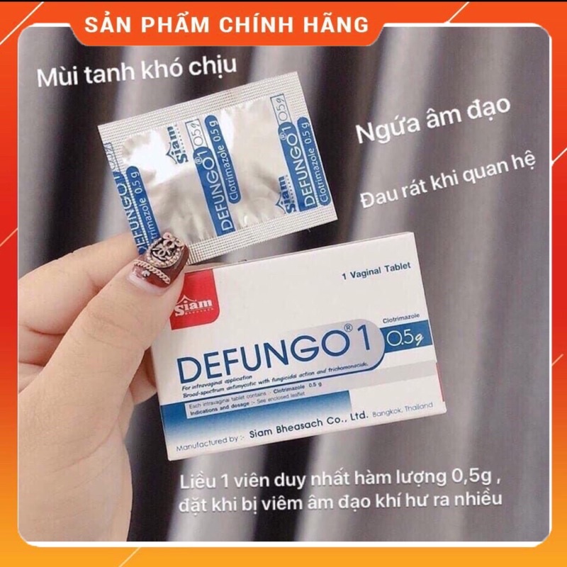 👩🏻‍⚕️ Viên Đặt P.K 1 Viên Defungo Thái Lan 🇹🇭