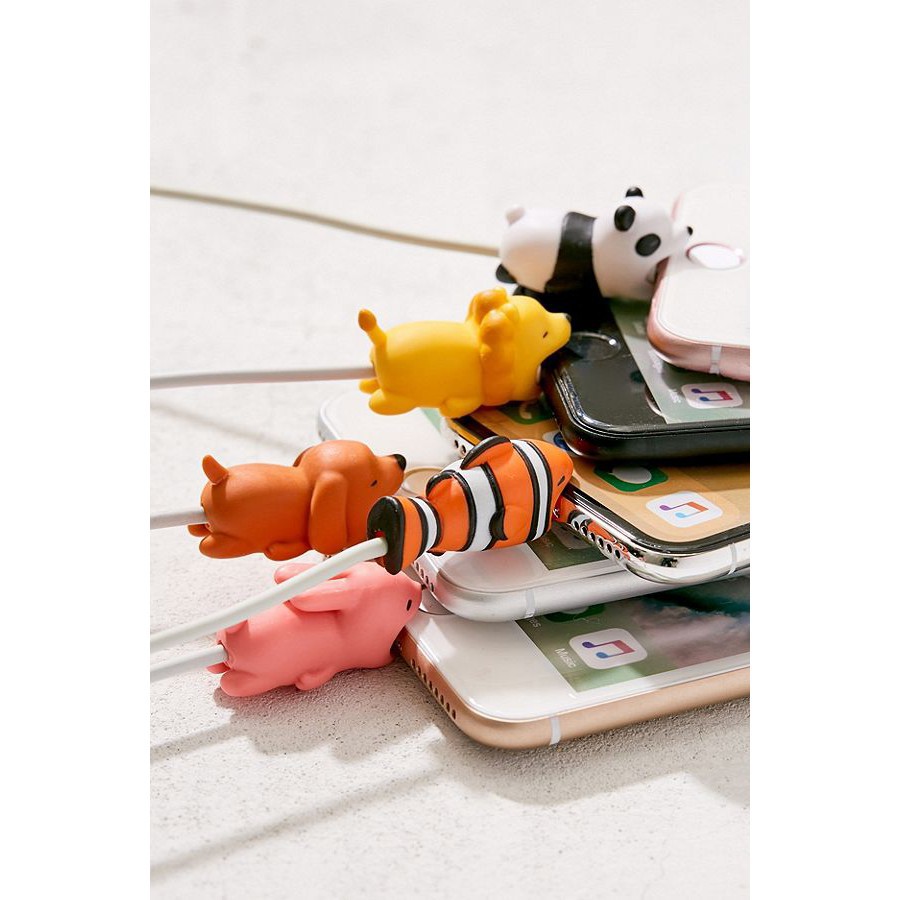 Phụ Kiện Bảo Vệ Chống Đứt Gãy cho tất cả các loại Đầu Sạc hình thú cute | BigBuy360 - bigbuy360.vn