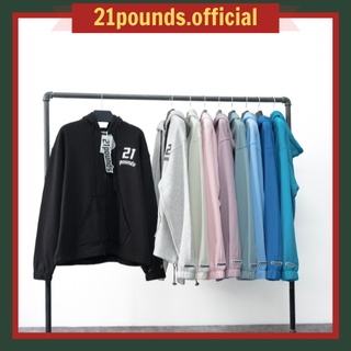 Hoodie zip nỉ basic 21pounds