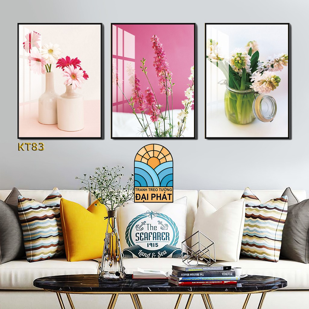 TRANH TRÁNG GƯƠNG HOA đã có khung giá rẻ,tranh treo tường phòng ngủ đẹp
