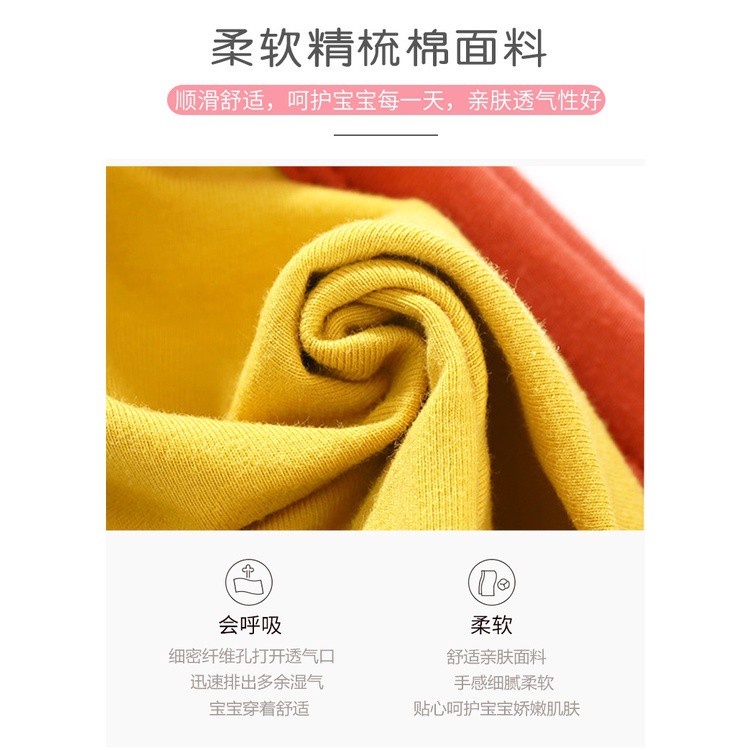 Quần lót cotton mềm dễ thương cho bé trai bé gái