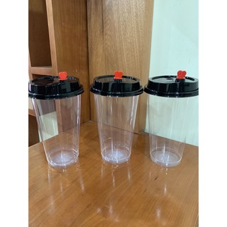 Combo 5 cốc nắp tim 500ml