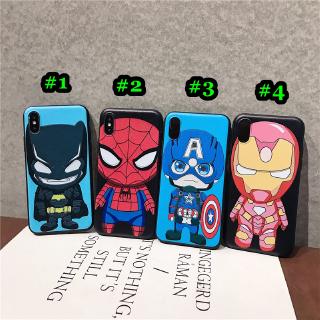 Ốp điện thoại in hình batman/ captain america dành cho OPPO A5 A9 2020 A92 A52 F11 Pro F9 A7 A5s A3s A37 Neo9 F7 F5 HD07