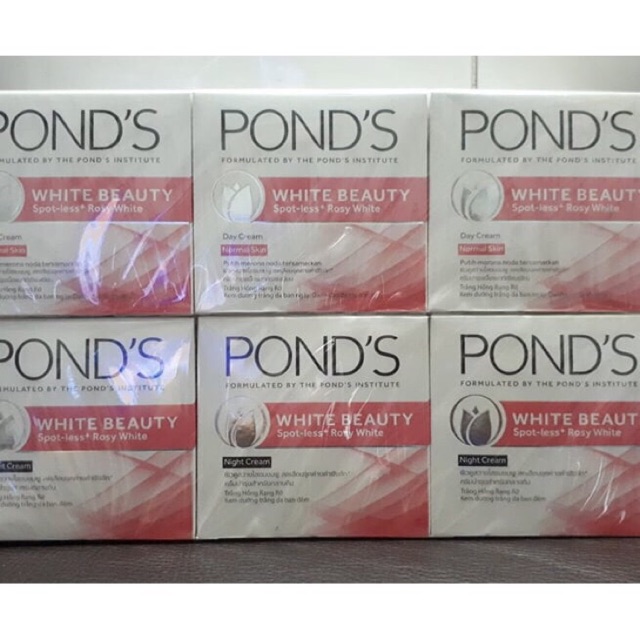 Kem dưỡng da trắng hồng rạng rỡ POND'S White Beauty Ban ngày / đêm 50gr