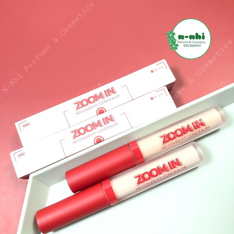 Che khuyết điểm Black Rouge Zoom In HD Cover Fit Concealer | BigBuy360 - bigbuy360.vn