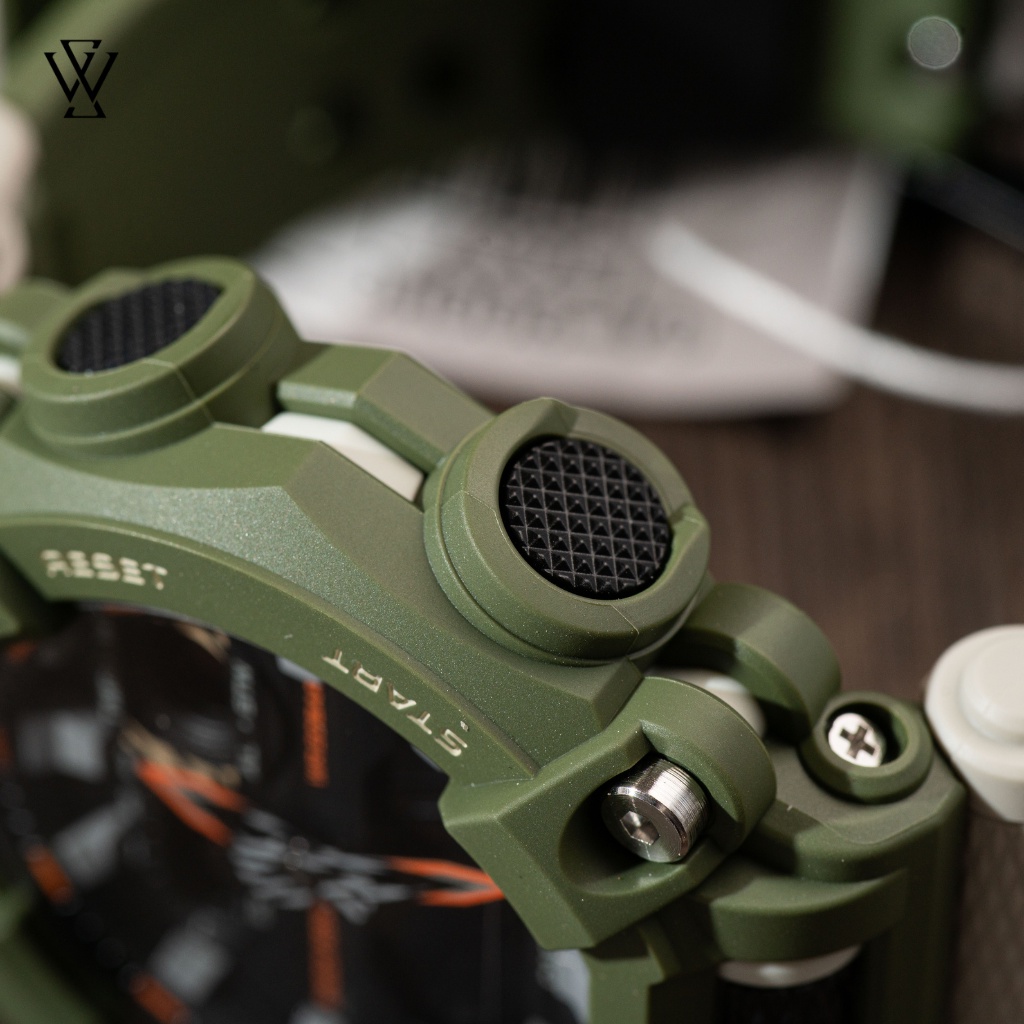 Đồng Hồ Điện Tử Nam Casio G-Shock WATCHSTORE GA-900HC-3ADR Thiết Kế Mặt Kính Khoáng Tròn 49.5mm, Vỏ Và Dây Nhựa Bền Bỉ