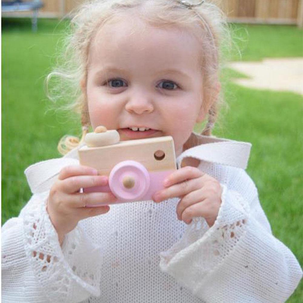 Máy Ảnh Gỗ Đồ Chơi Cho Bé 1 Tuổi Mẫu Giáo