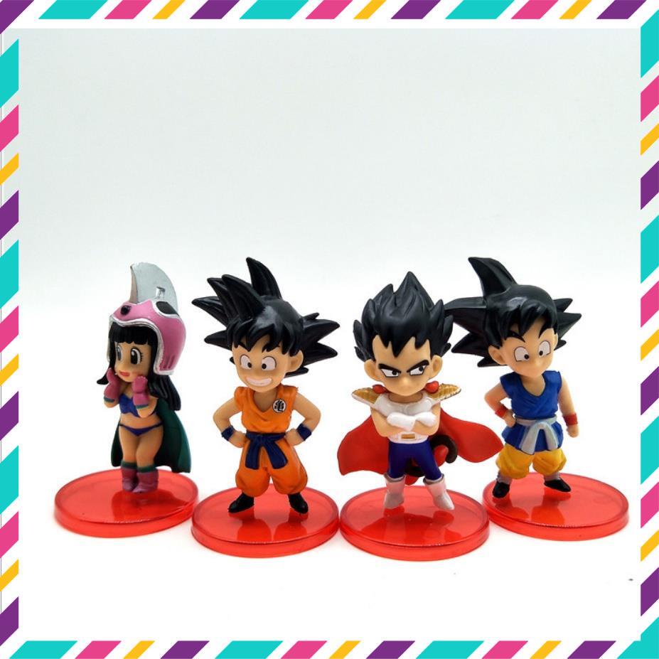 Mô Hình Chibi Nhân Vật Dragon Ball, Mô Hình Goku, Gohan