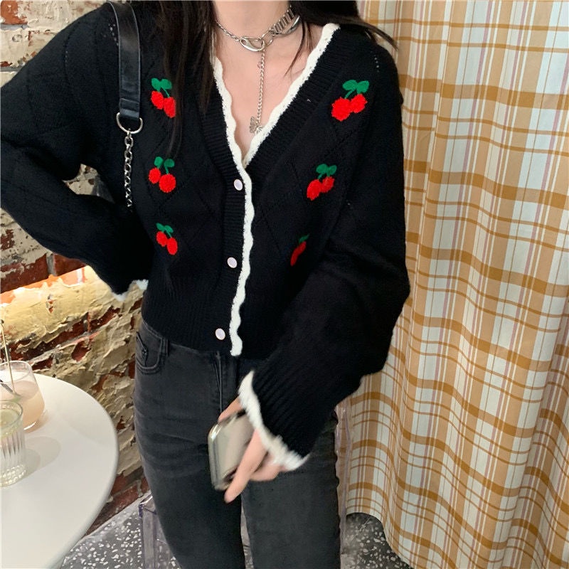 Áo Khoác Cardigan Thiết Kế Mới 2021 Thời Trang Mùa Xuân Thu Dành Cho Nữ