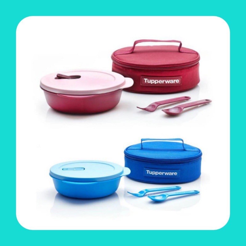 Bộ hộp cơm Crystalwave Lunch Set Tupperware