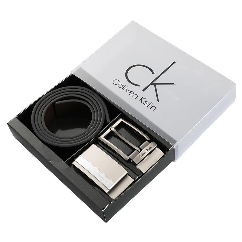 Thắt Lưng Da Bò ck Cài Khóa Tự Động Thiết Kế Đơn Giản Hợp Thời Trang Cho Nam mc6v