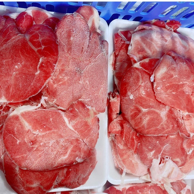 Bắp bò thái lát❤️khay 500gr❤️Tmart - Thực phẩm sạch