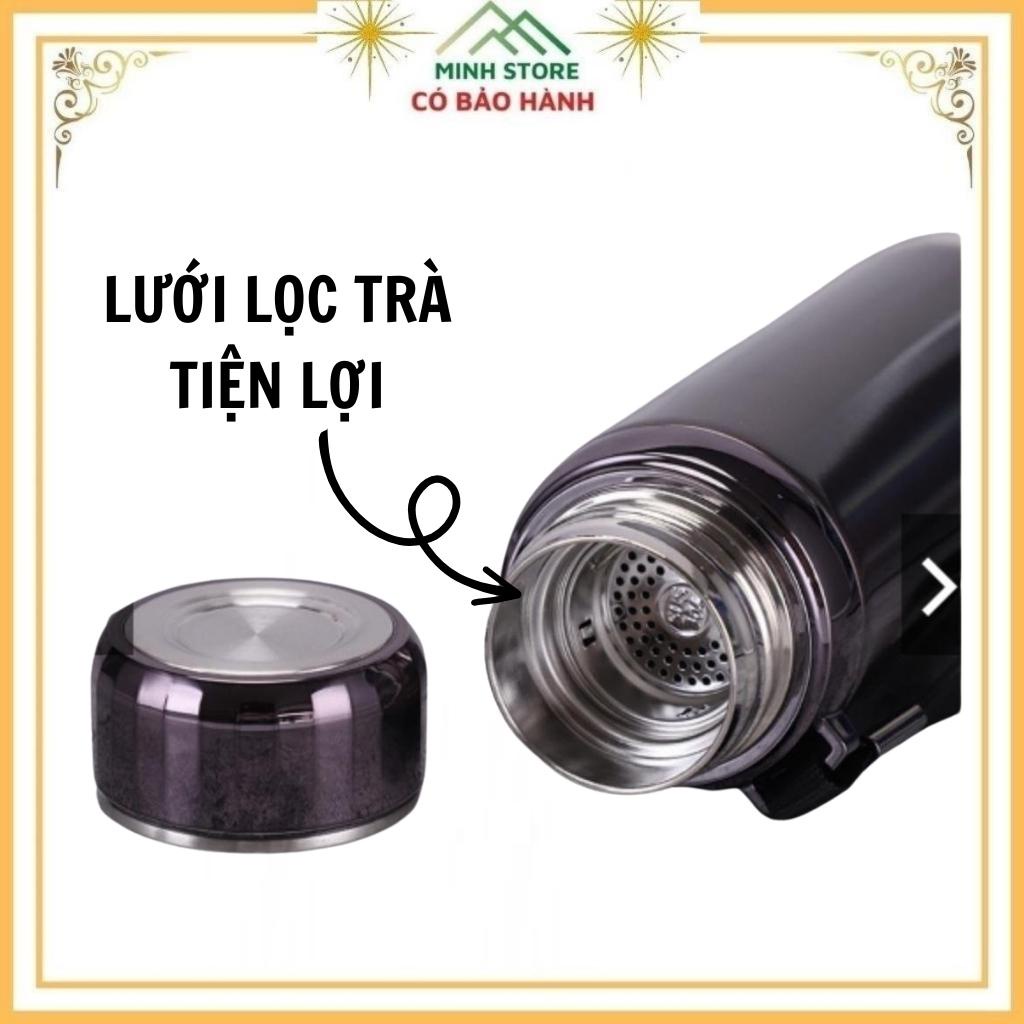 Bình Giữ Nhiệt Nắp Kim Cương Cao Cấp Dung Tích 1200ML 1500ML Chất Liệu Inox 304 Giữ Nóng 48H Giữ Lạnh 72H