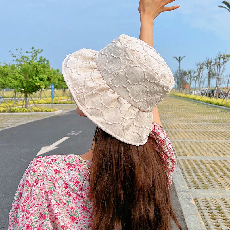 Mũ Tai Bèo Chống Nắng Chống Tia Cực Tím Siêu Nhẹ Che Phủ Toàn Diện Thời Trang Mùa Hè Cho Nữ