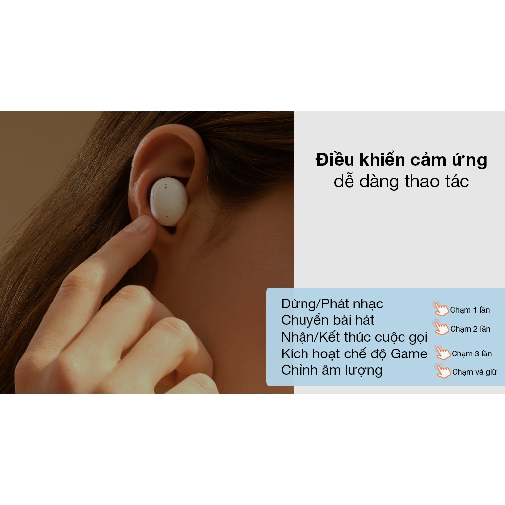 Tai nghe Không Dây Oppo Enco Buds - Hàng Chính Hãng