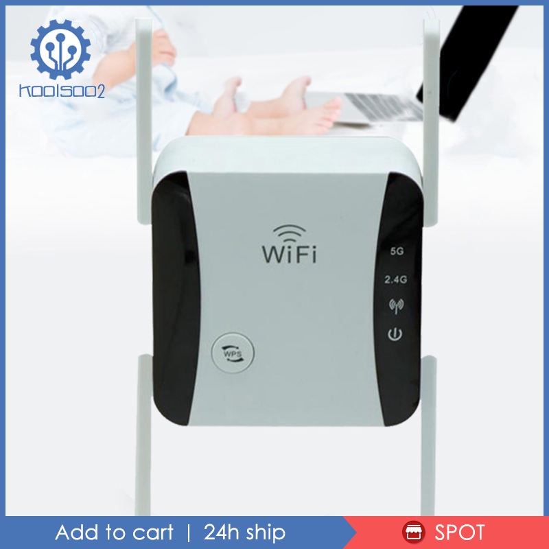 1200Mbps WiFi Extender Repeater 5G 2.4G Dual Band for Home | BigBuy360 - bigbuy360.vn