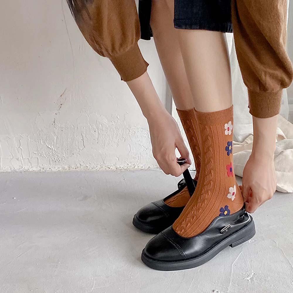 Mxbeauty Đôi Vớ Màu Lạt Họa Tiết Hoa Thời Trang Sành Điệu Cho Nữ | BigBuy360 - bigbuy360.vn