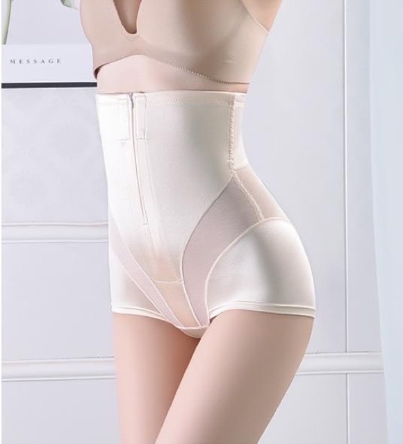 Quần gen bụng lụa 2 màu dành cho nữ | BigBuy360 - bigbuy360.vn