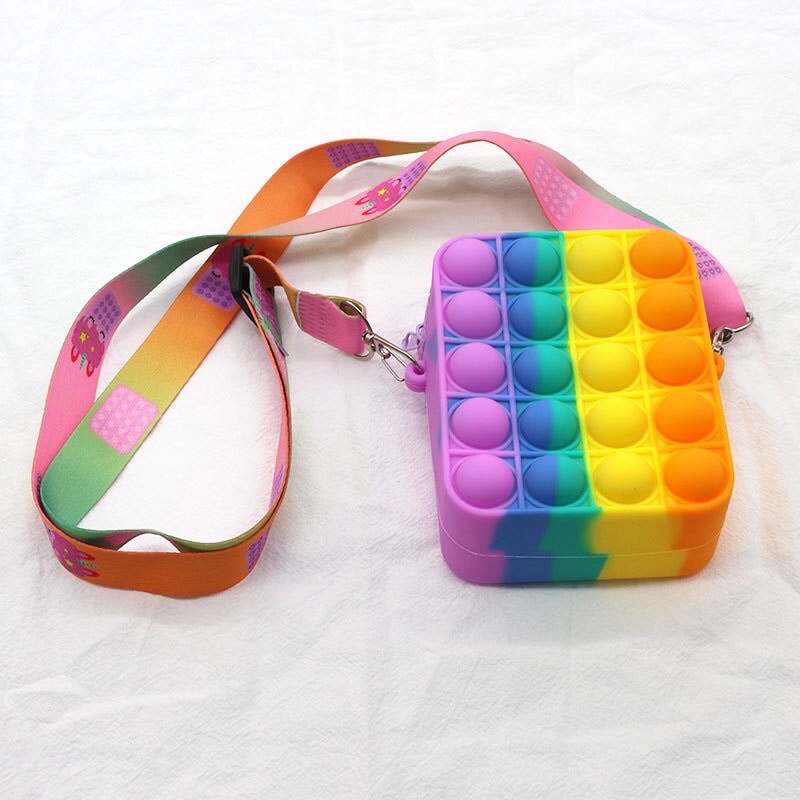 &lt;NEW&gt; Pop It  2021 pop it bag túi thư Đồ chơi giải trí thông minh, giảm căng thẳng hiệu quả cho người lớn