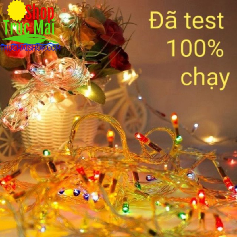 ⚡Giá Sỉ⚡ Dây Đèn Nháy Trang Trí Noel Và Tết Tự Động Đổi Màu (5M/ 1 Dây)