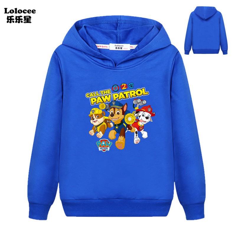 MARSHALL PAW PATROL Áo Hoodies Thời Trang Dành Cho Bé Trai 3t-14t