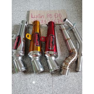 Pô orbr full cổ wave 2 khúc inox