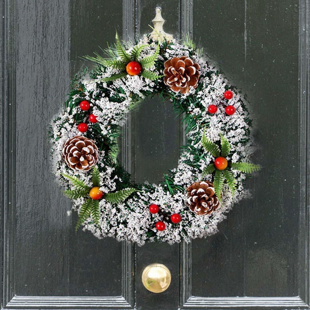 Uniquely designed Christmas decoration hanging wreath