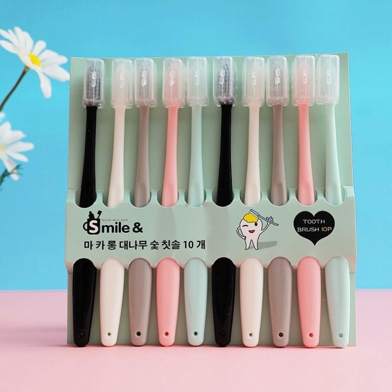 Combo 10 bàn chải đánh răng Hàn Quốc mềm mại ( tuyển khách sỉ)