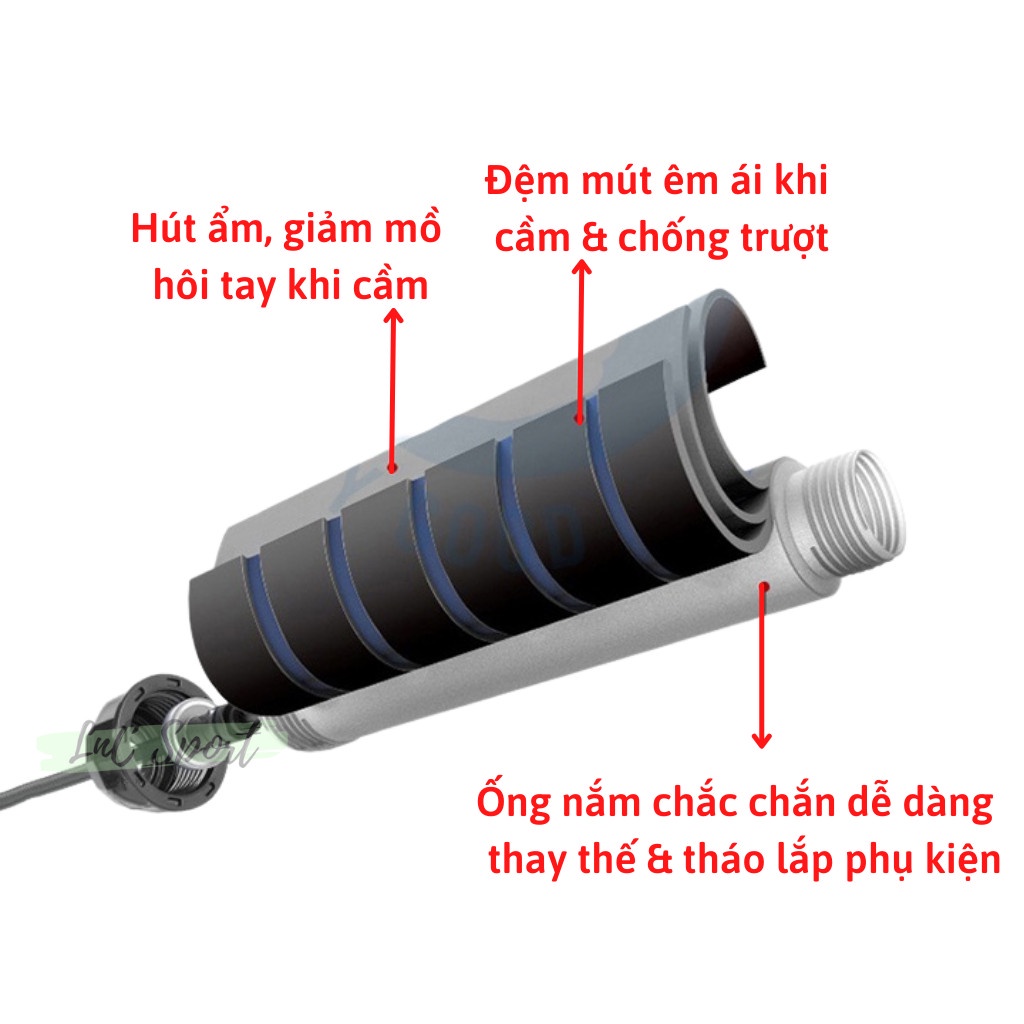 Dây Nhảy Thể Dục LÕI THÉP Kèm TẠ - Tập Luyện Loại Đẹp (Cao Cấp)