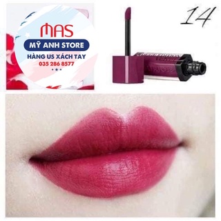 Son kem velvet 14 pháp - đỏ mận