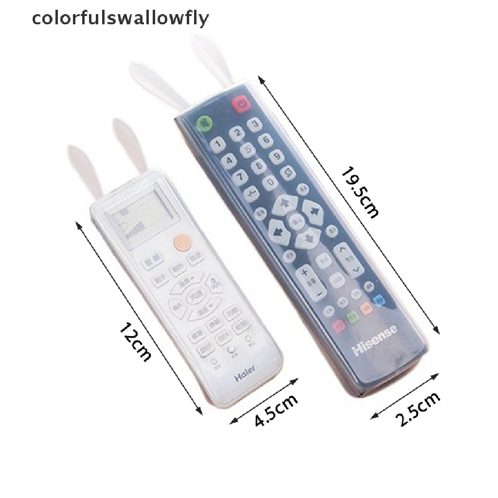 Vỏ Bọc Điều Khiển TV / Điều Hòa Bằng Silicone Nhiều Màu Dạ Quang Chống Bụi