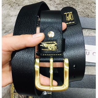 Thắt lưng dây nịt nam da bò khóa đồng trơn, bảo hành da ưu đãi 2 năm, chất liệu da bò thật nguyên tấm