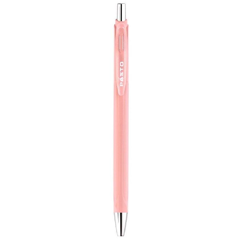 Bút Gel nước Thiên Long Gel-B015 ngòi 0.5mm mực xanh viết trơn êm mực dầu, 5 tone pastel