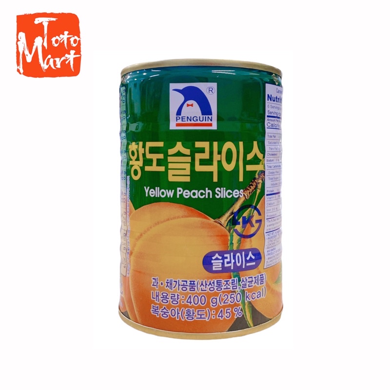 Đào ngâm Hàn Quốc 400g