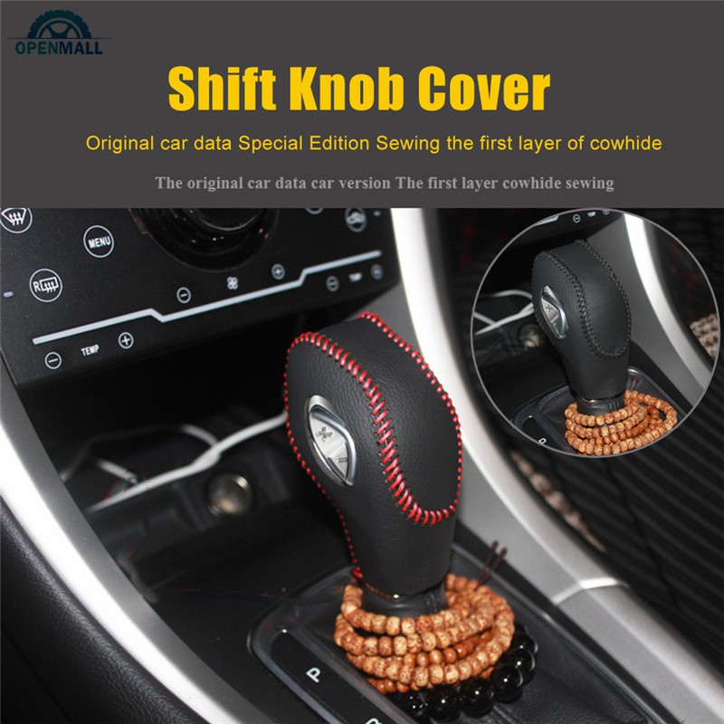 Vỏ bọc bảo vệ núm cần số xe hơi bằng da cho Ford Focus Ecosport 12-18